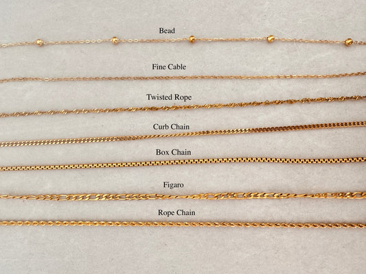 Custom Gold Pendant Necklace