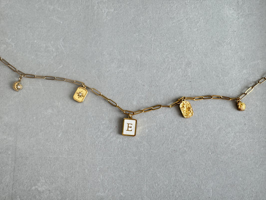 Custom Gold Charm Necklace