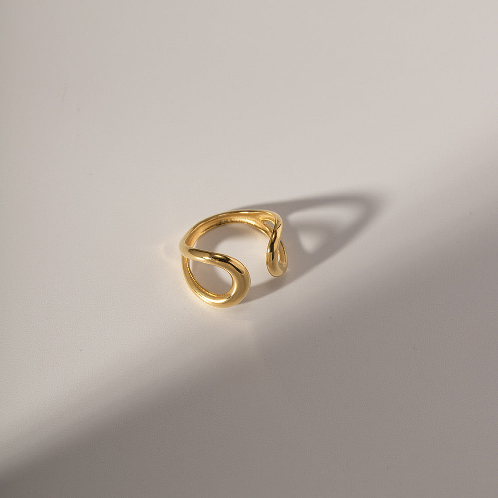 Open Gold Ring