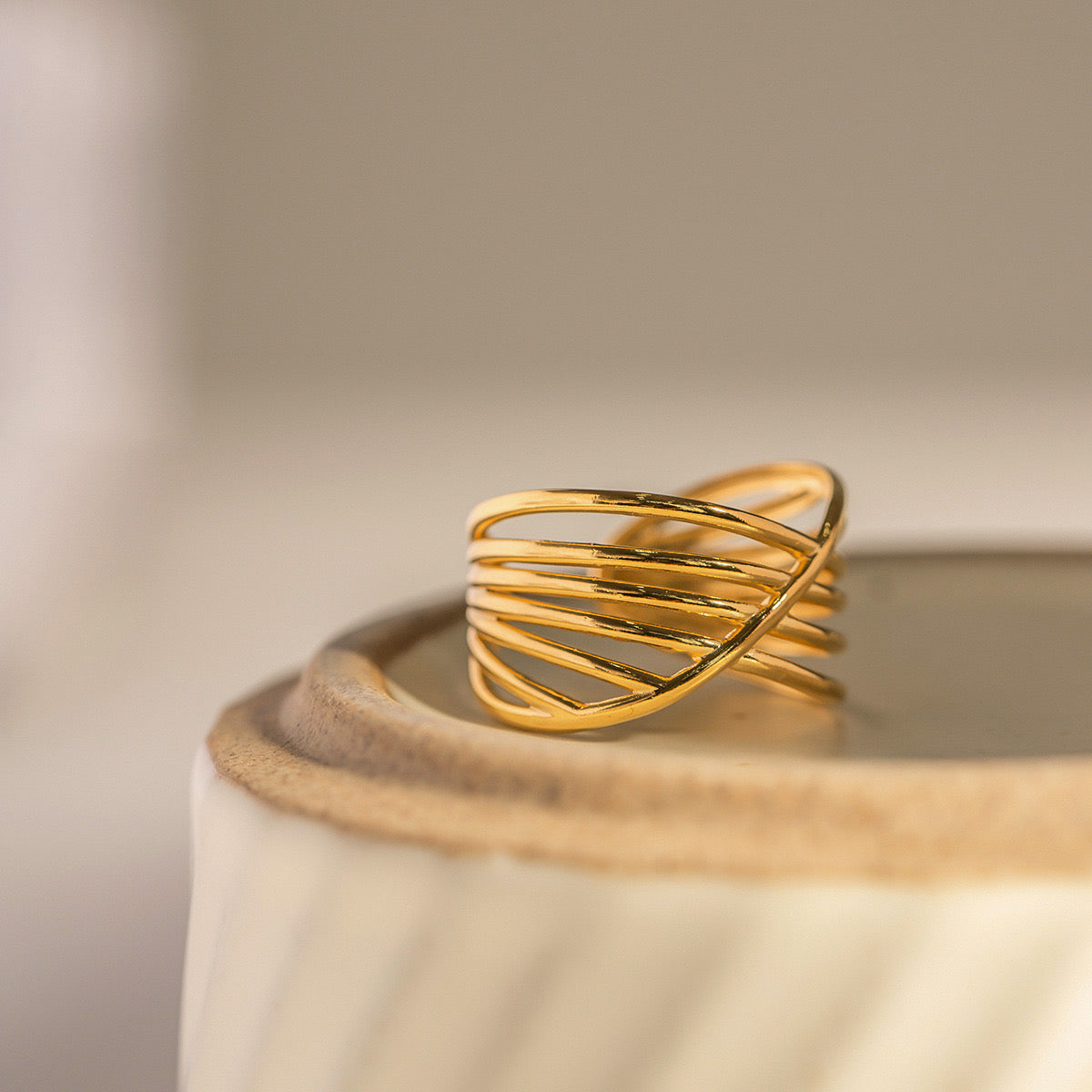 Layer Gold Ring