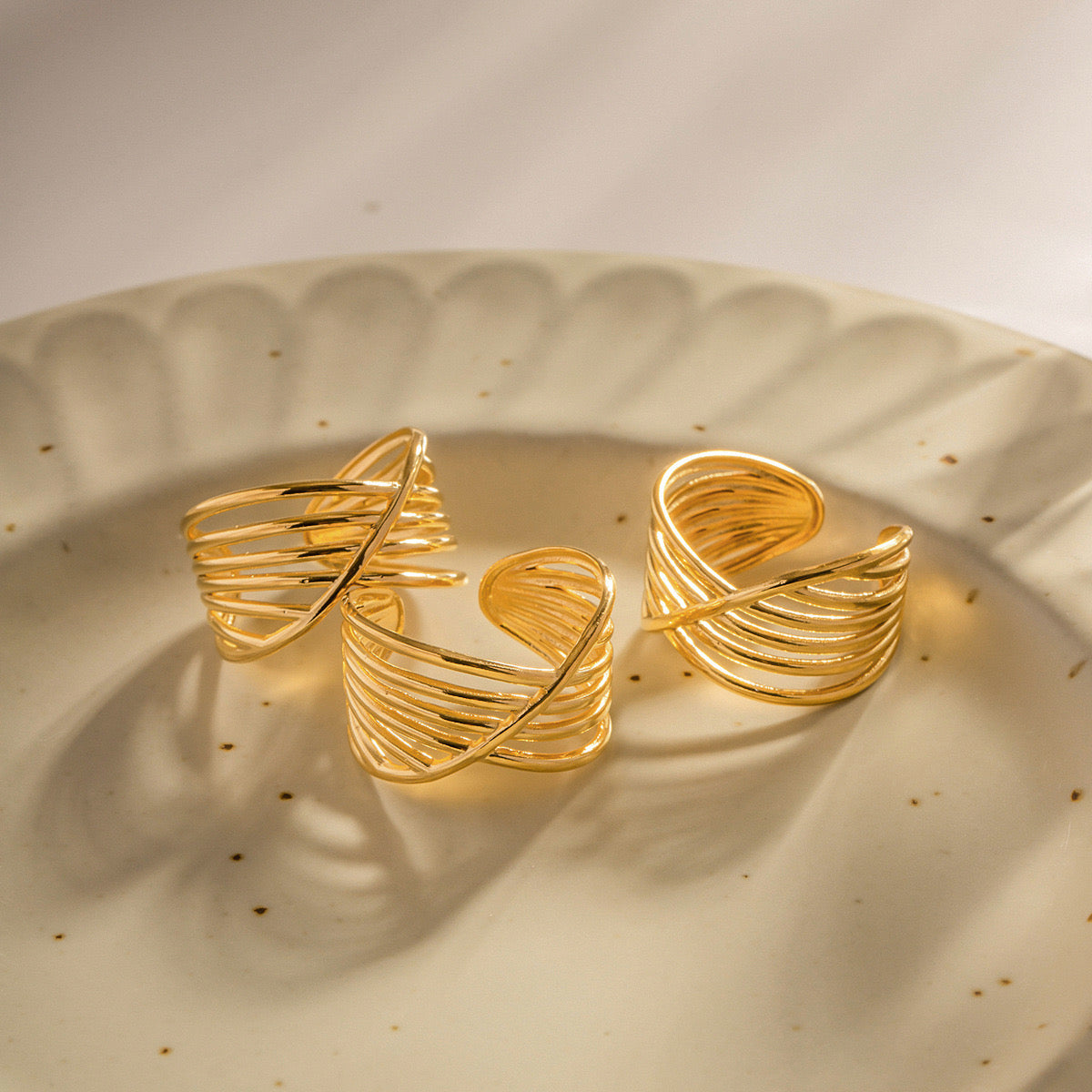 Layer Gold Ring