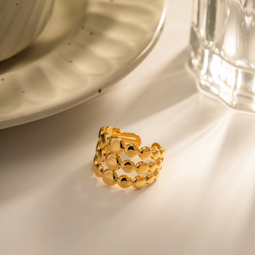 Ball Double Thick Ring