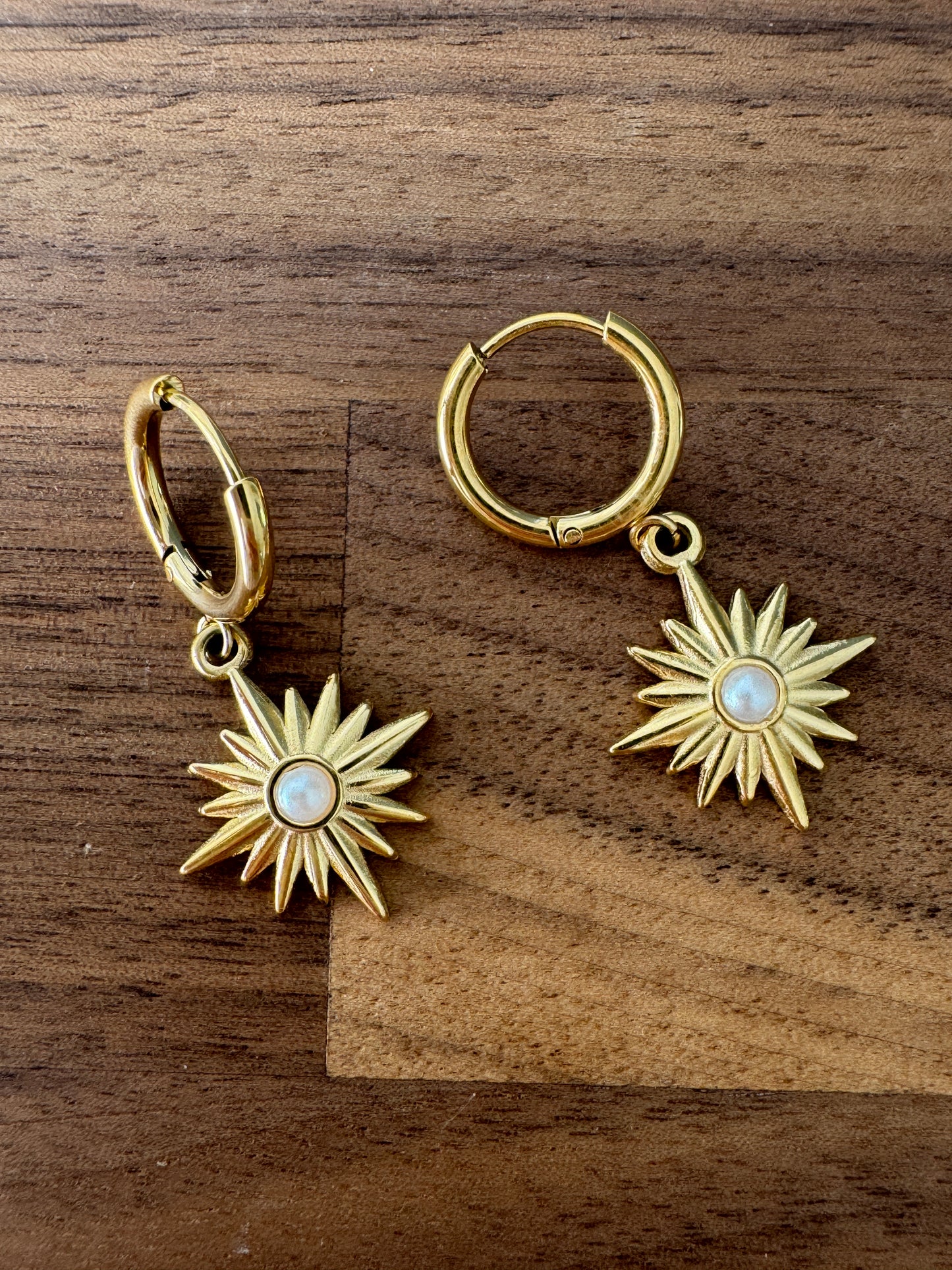 Starburst Drop Earrings