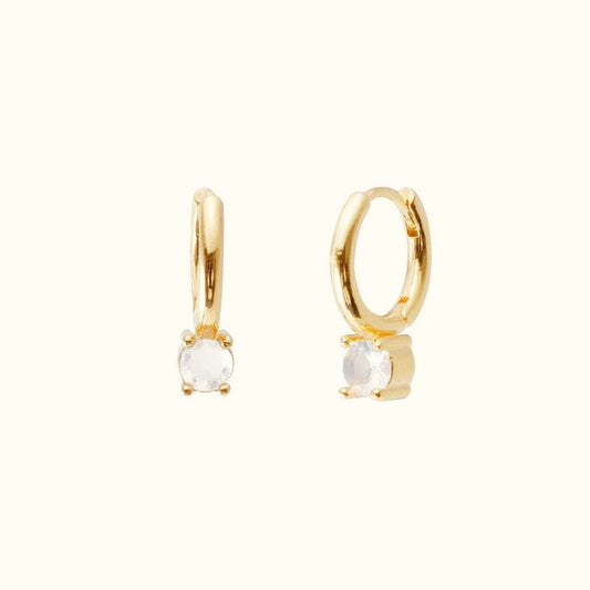 Gemstone Dangle Earrings