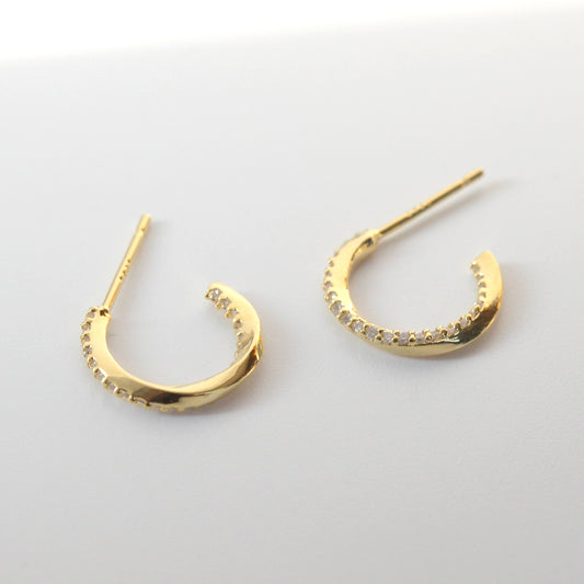 Cubic Twisted Earrings