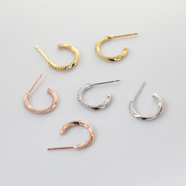 Cubic Twisted Earrings