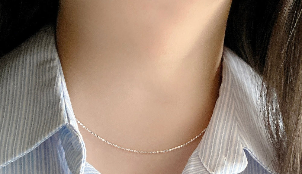 Mini Dot Chain Necklace