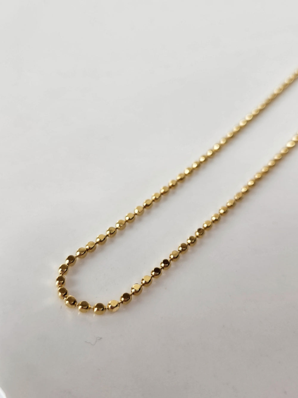 Mini Dot Chain Necklace