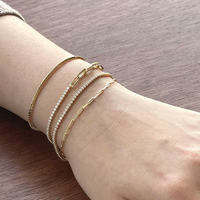 Sparkle double layer Tennis Bracelet