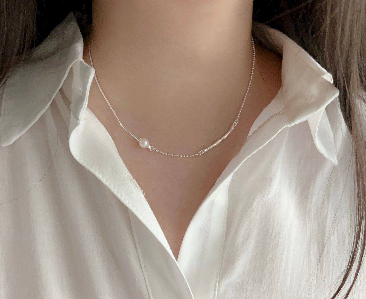 Pearl Chain Necklace