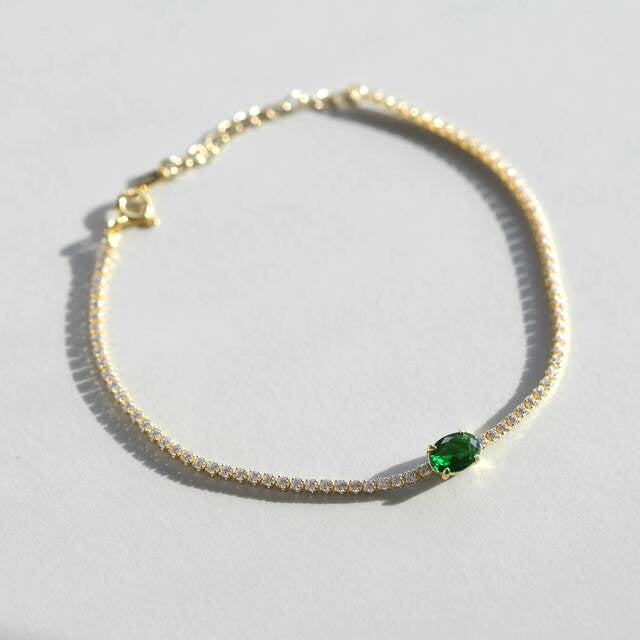 Emerald Bracelet