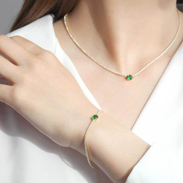 Emerald Bracelet