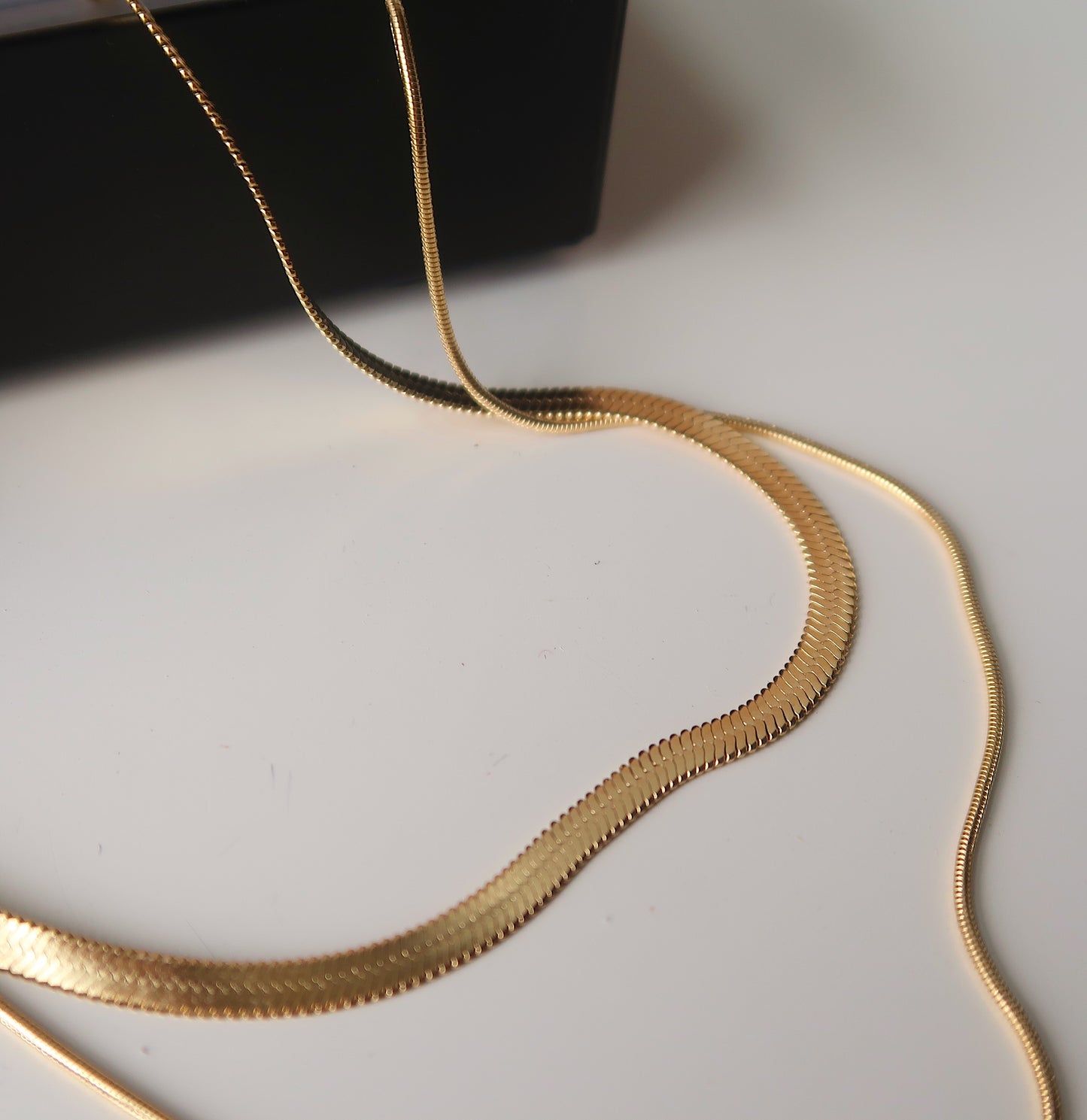 Double Layer Snake Necklace