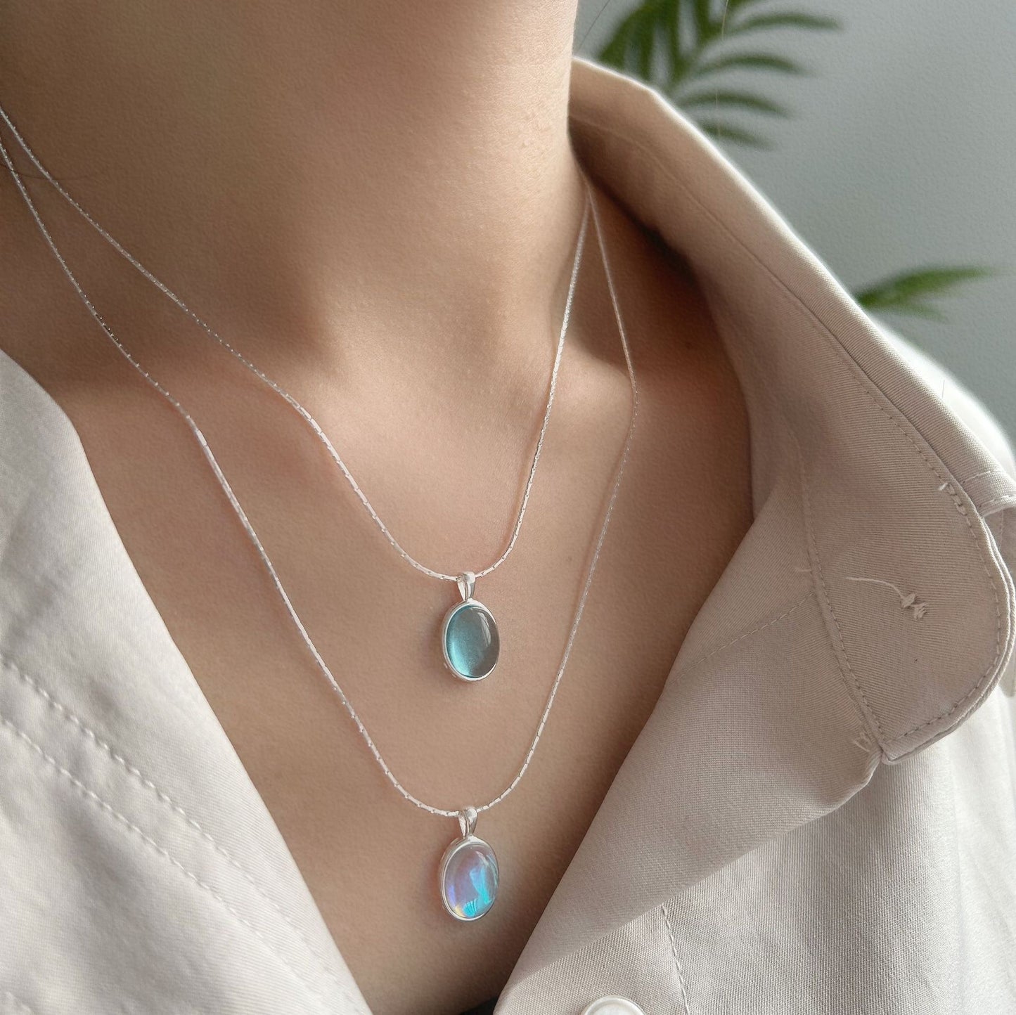 Ocean Pendant Necklace