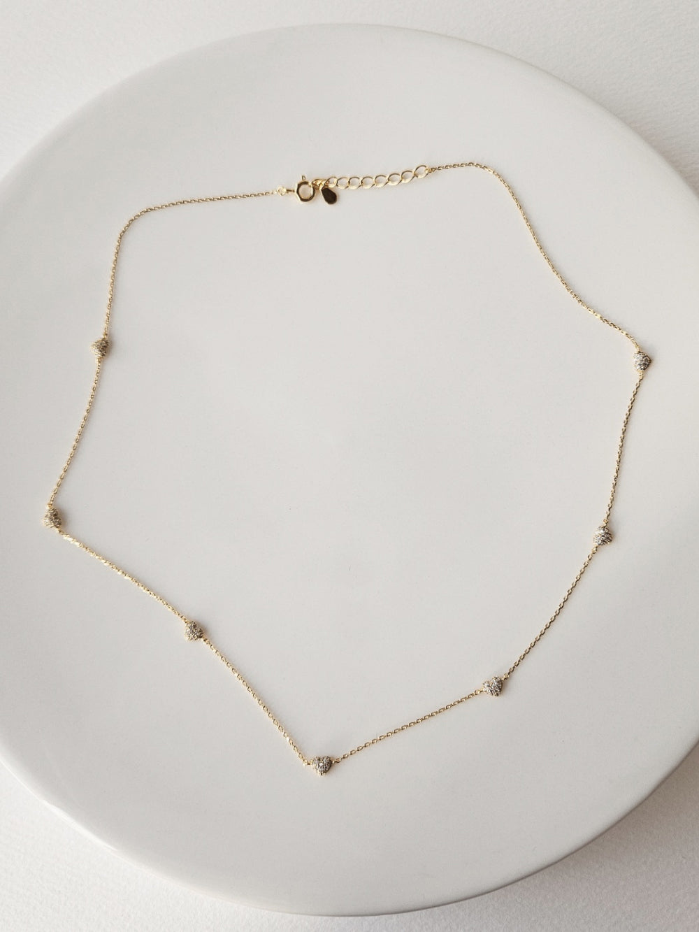 Dainty Cubic Necklace