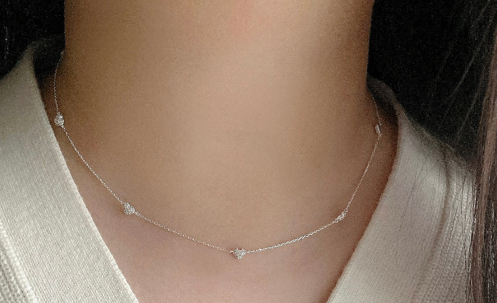 Dainty Cubic Necklace