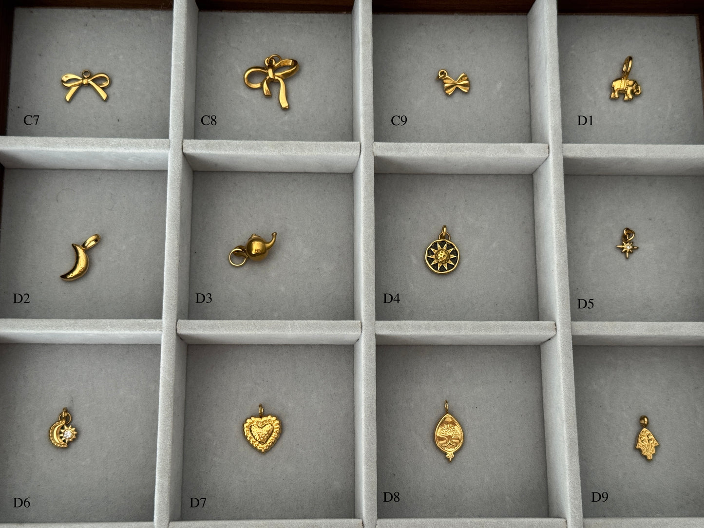 Gold Charms