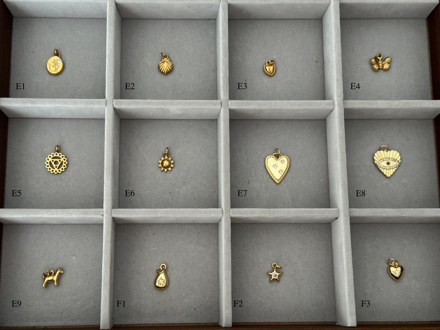 Gold Charms