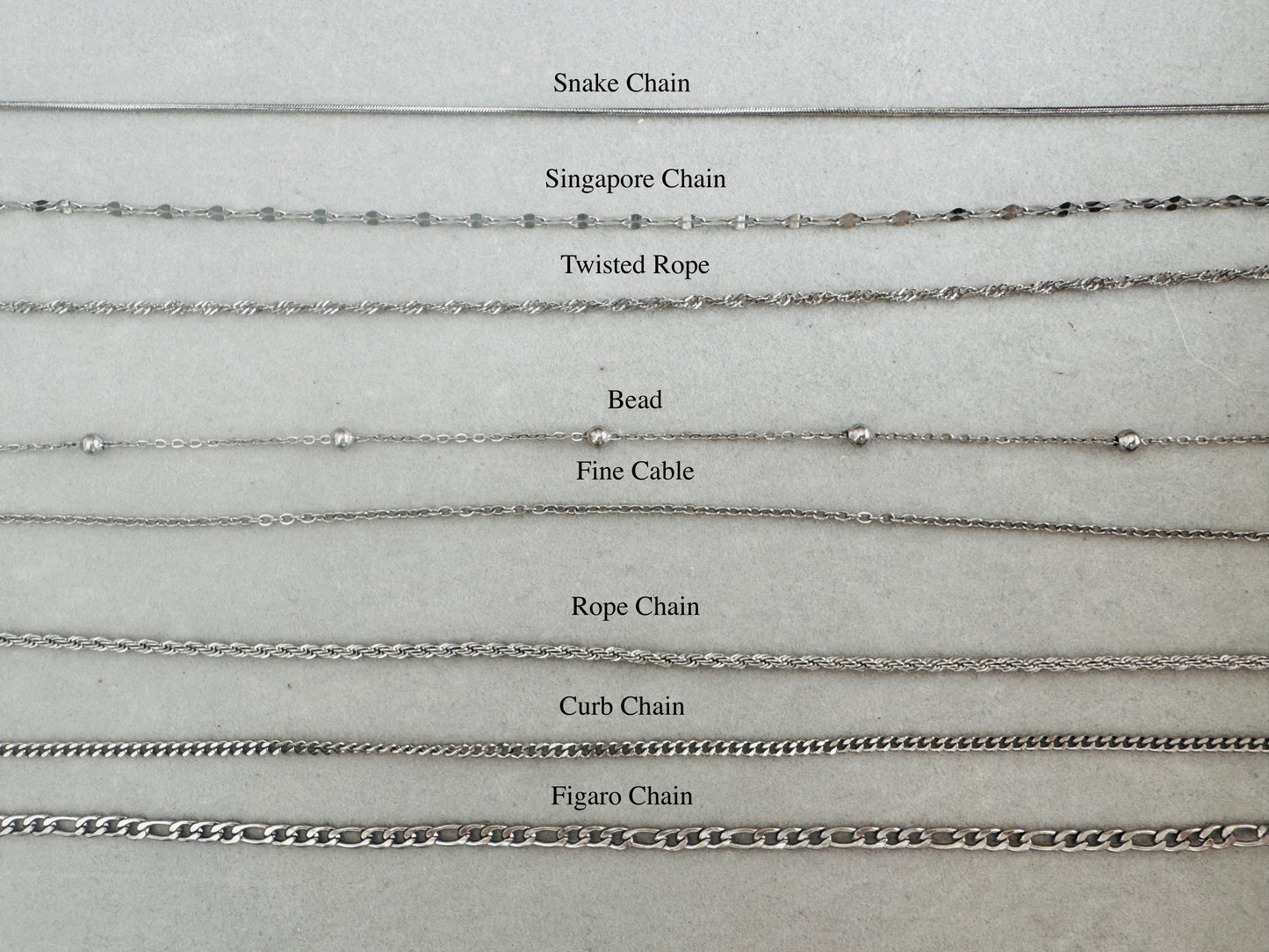 Custom Silver Necklace