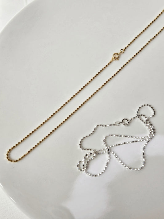 Mini Dot Chain Necklace