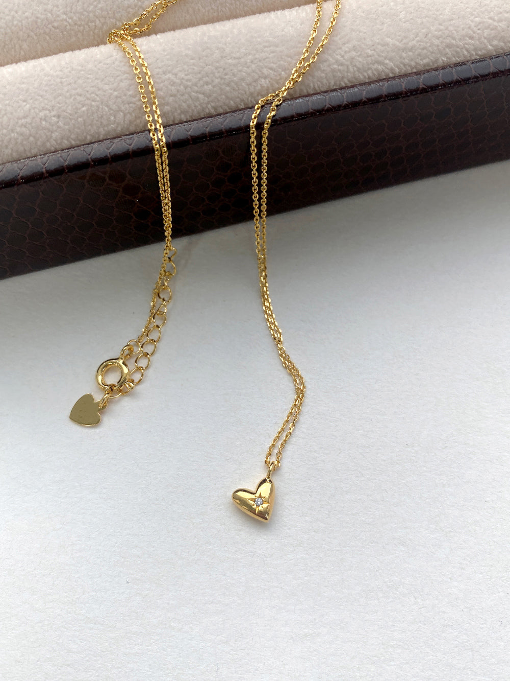 Mini Heart Pendant Necklace