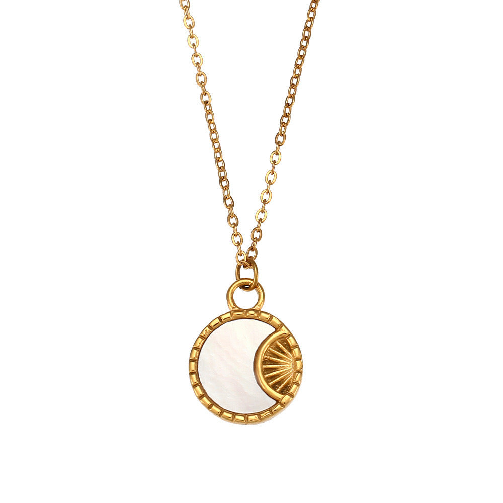 Moon & Sun Pendant Necklaces