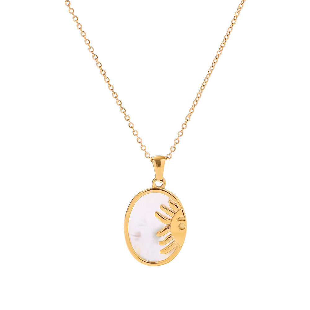 Moon & Sun Pendant Necklaces