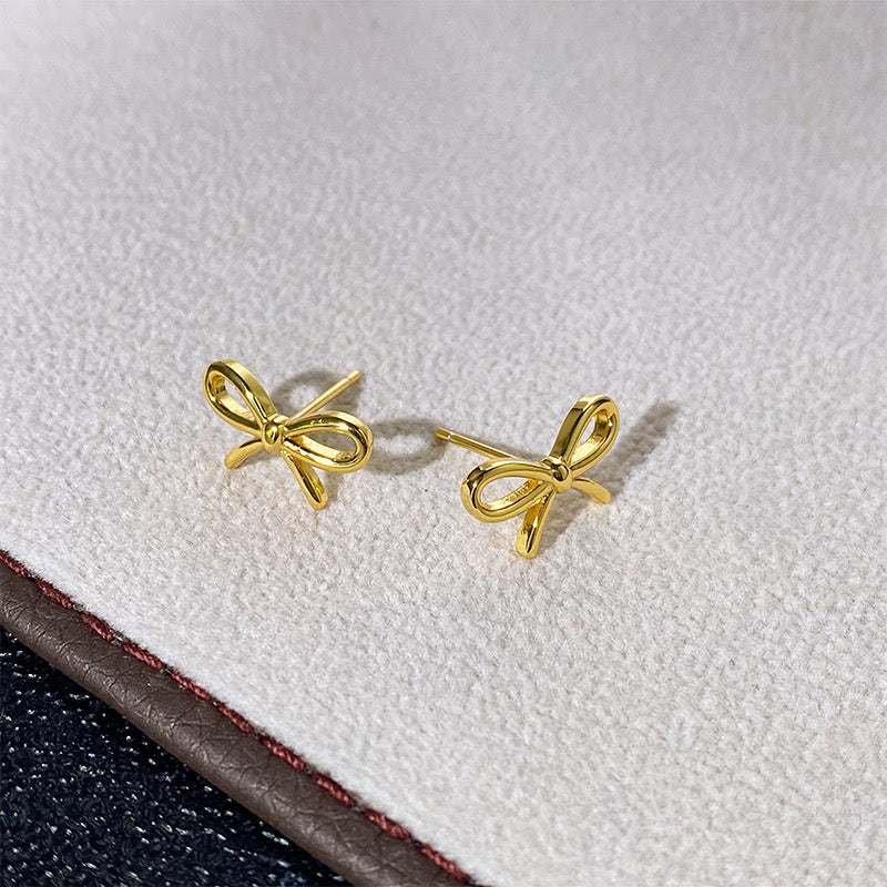 Bow Stud Earrings