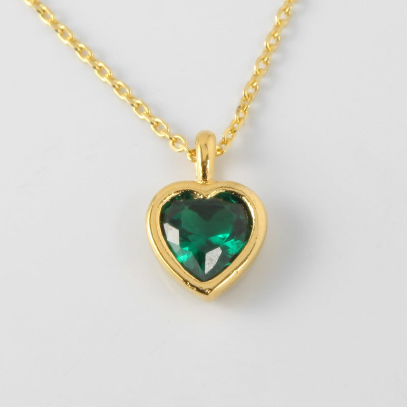 Emerald Love Necklace