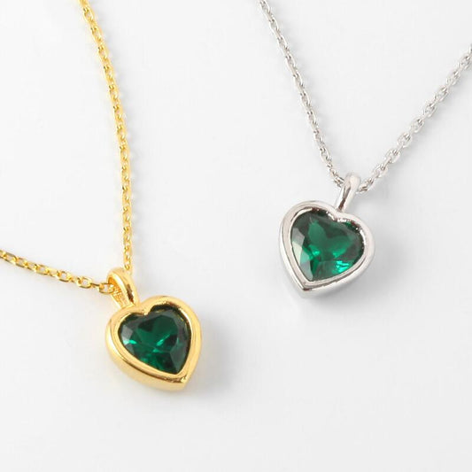 Emerald Love Necklace