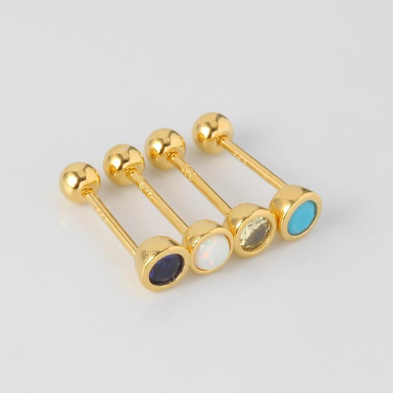 Birthstone Stud