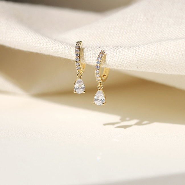 Sparkle Dangle Drop Earrings