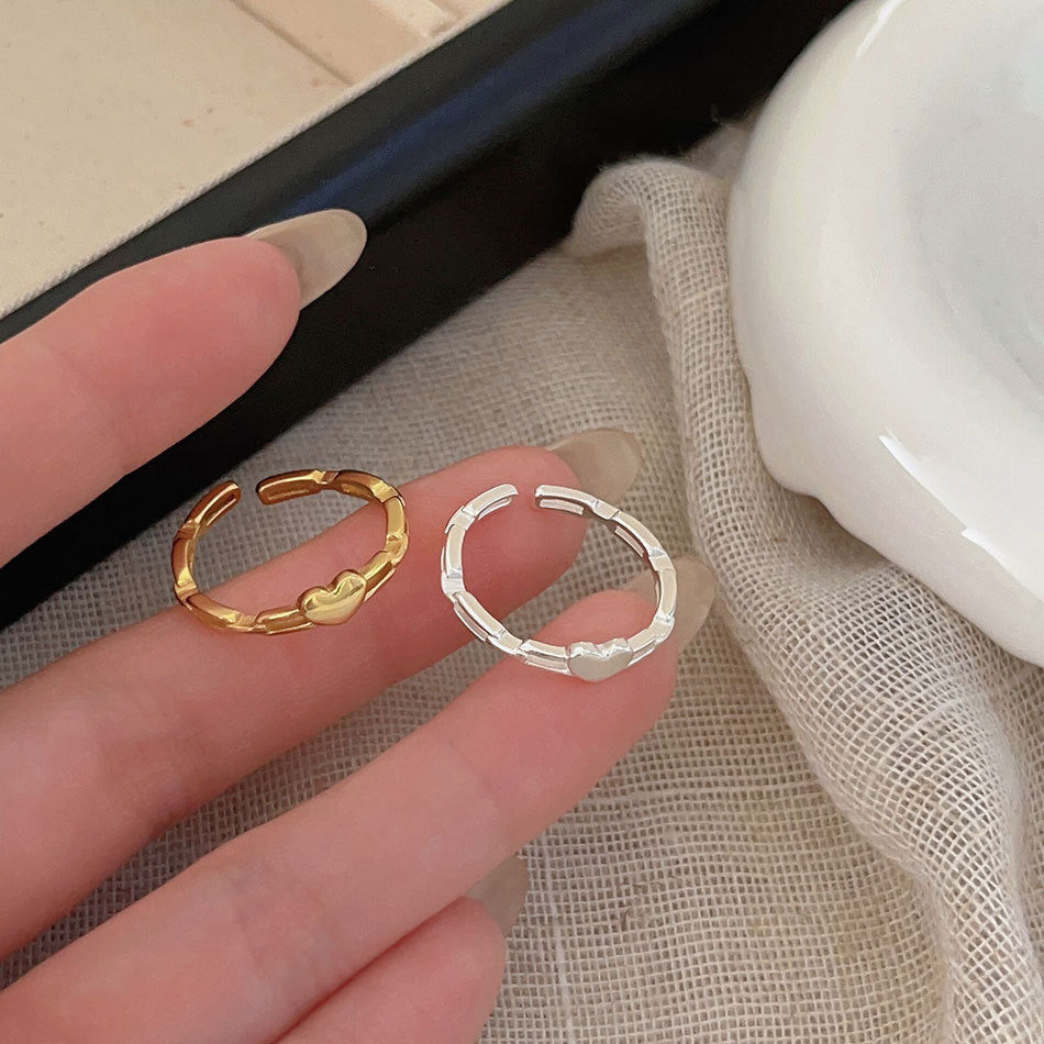 Heart Link Ring