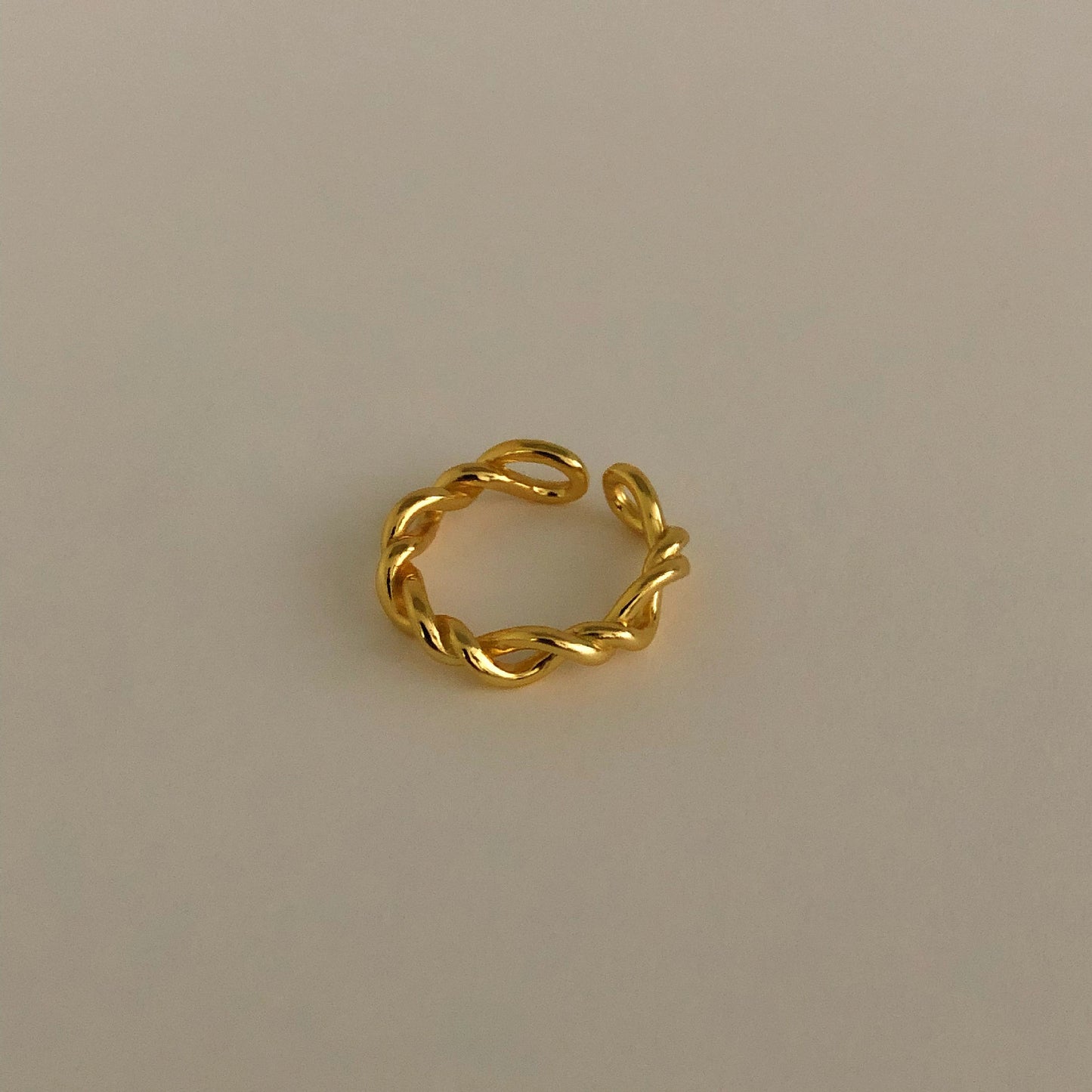 Thick Twisted Ring